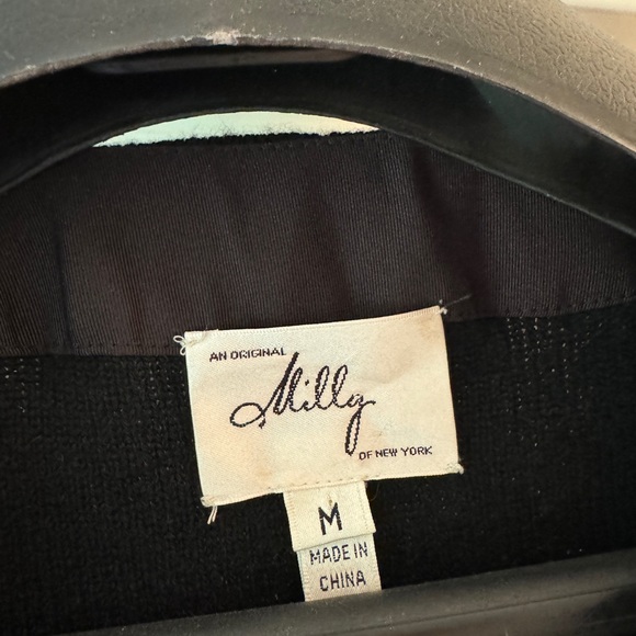 Milly NY beaded wool cardigan size M - Picture 5 of 5